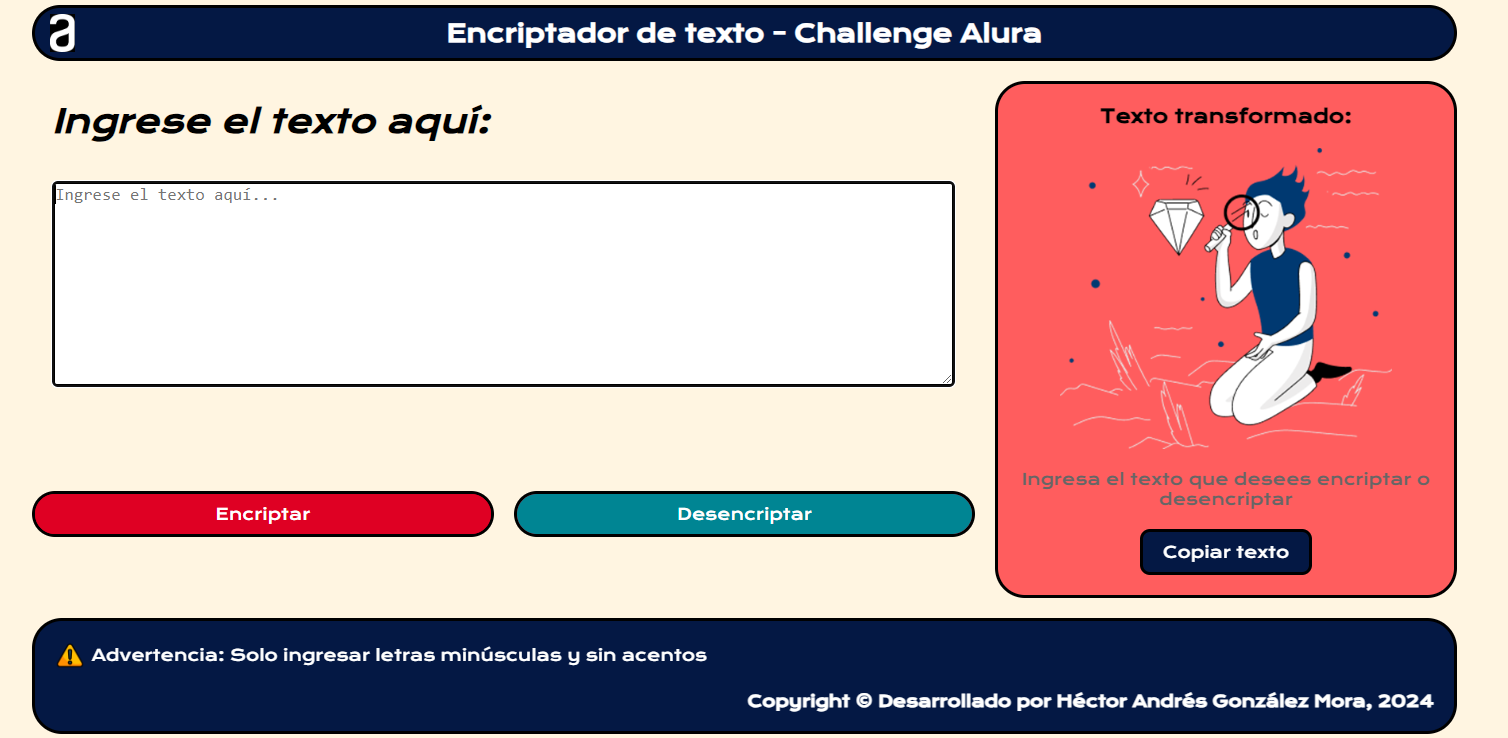 Encriptador de Texto