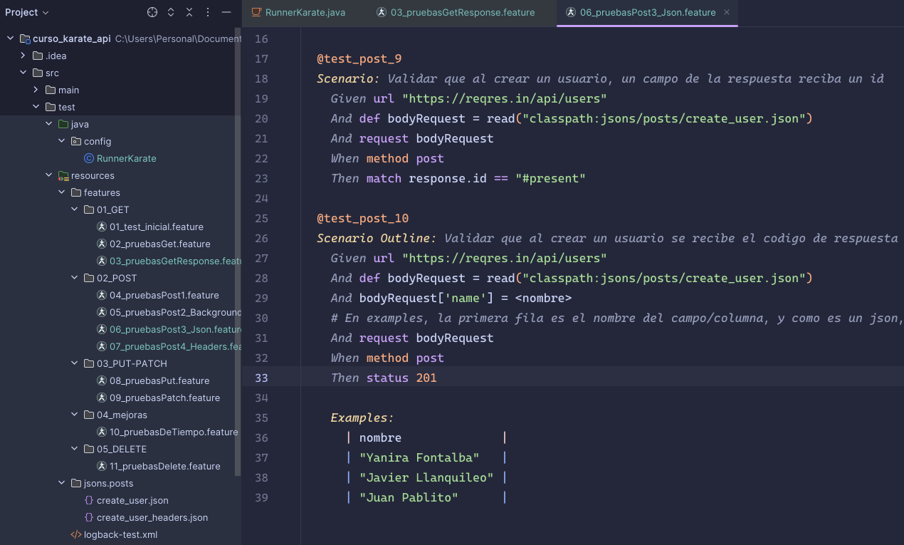 Karate API Testing Suite